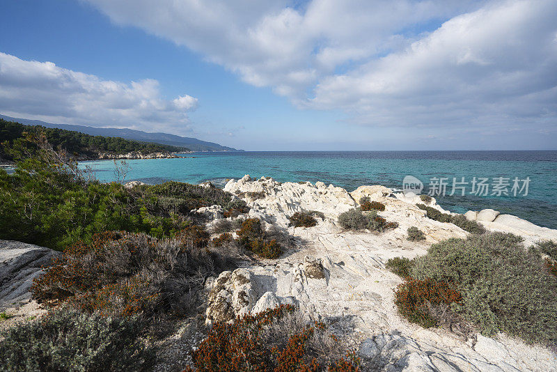 Halkidiki - Sithonia的橙色海滩